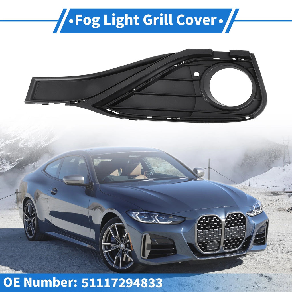 1 Pc Fog Light Grill for BMW 4 Series (2013–2016) No. 51117294833