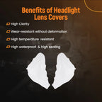 2X Headlight Lens Cover for BMW F30 F31 F35 3 Series (2013–2015) 63117259524