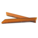 Saddlebag Latch Cover Reflectors for Harley Touring FLHT FLHR FLTR FLHX (2014–2023) Amber
