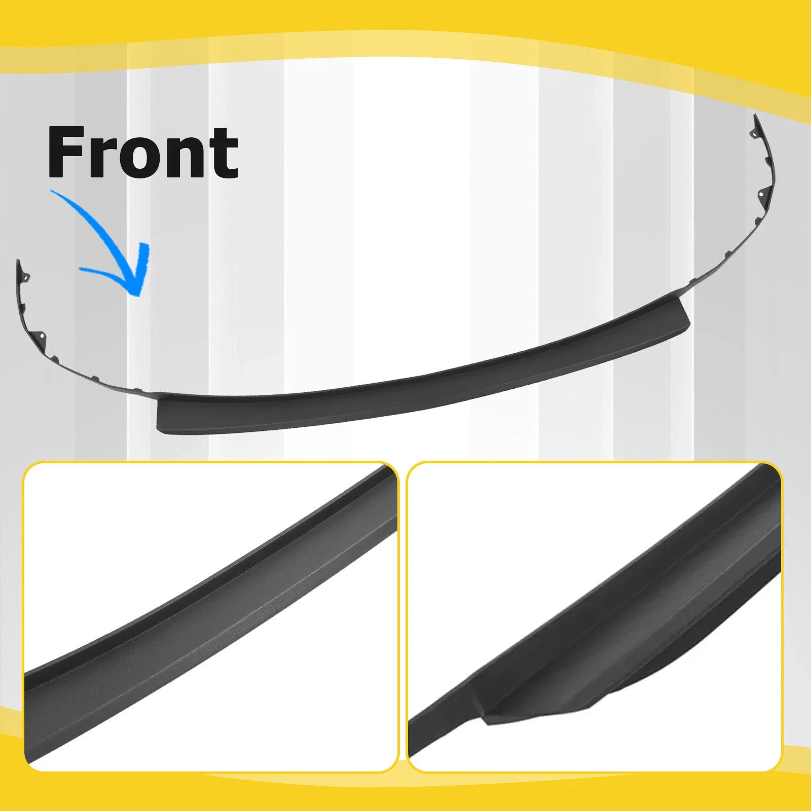 Front Grille Lower Deflector Lip for Hyundai Elantra (2017-2018)