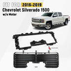Radiator Bracket Grille Air Shutter Kit for Chevrolet Silverado 1500 (2016–2019)