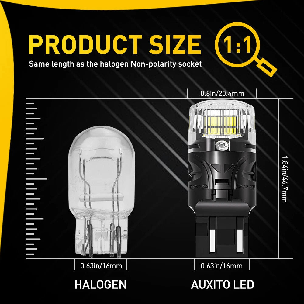 2X LED Back Up Reverse Lights for Make Model