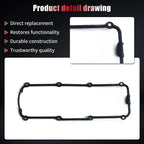Engine Valve Cover Gasket for Volkswagen Beetle Golf Jetta (1998-2001)