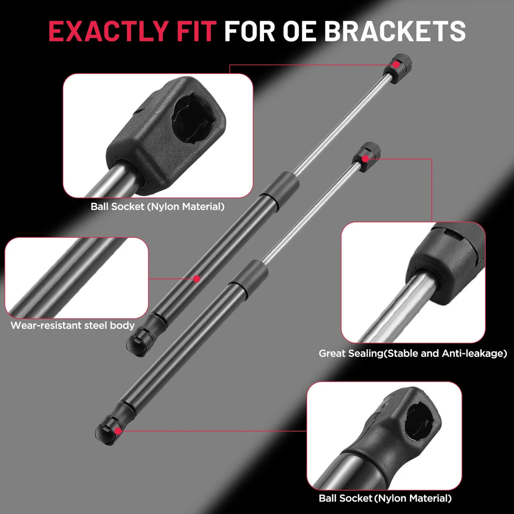 2Pcs Front Hood Lift Supports for Hyundai Santa Fe (2013-2018)