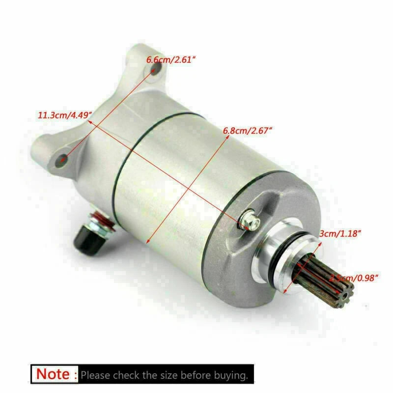 Starter Motor for Polaris Magnum 330 325 425 Ranger 500 Sportsman 400 (2001–2005) EJ