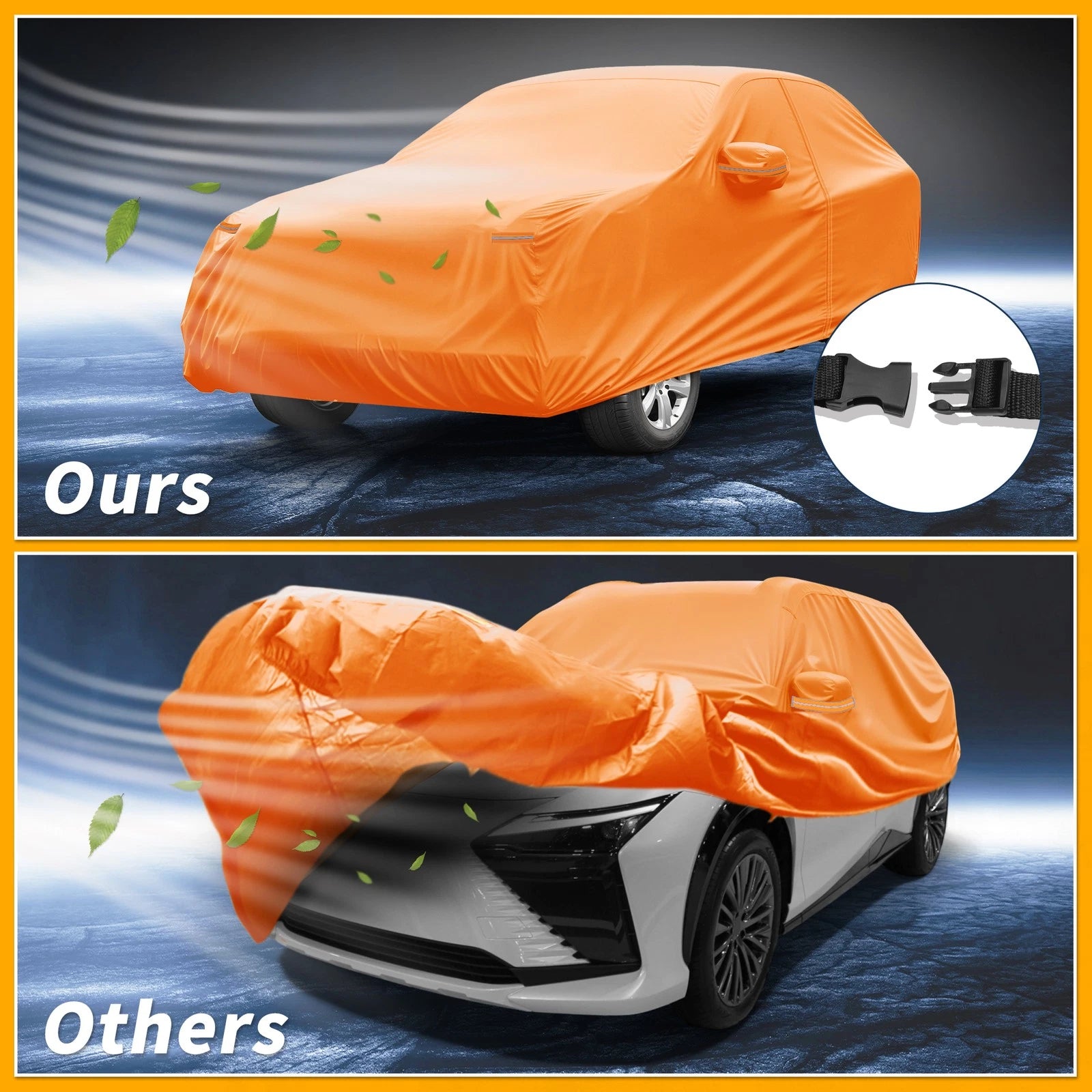 Waterproof Car Cover for Lexus RZ (2023) 210D-PU with Zipper