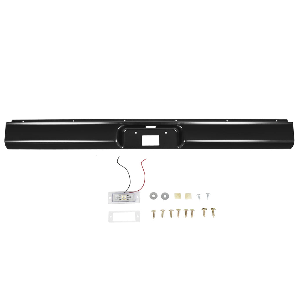 Rear Steel Roll Pan License Plate Light for Chevy K10 K20 (1973–1987)