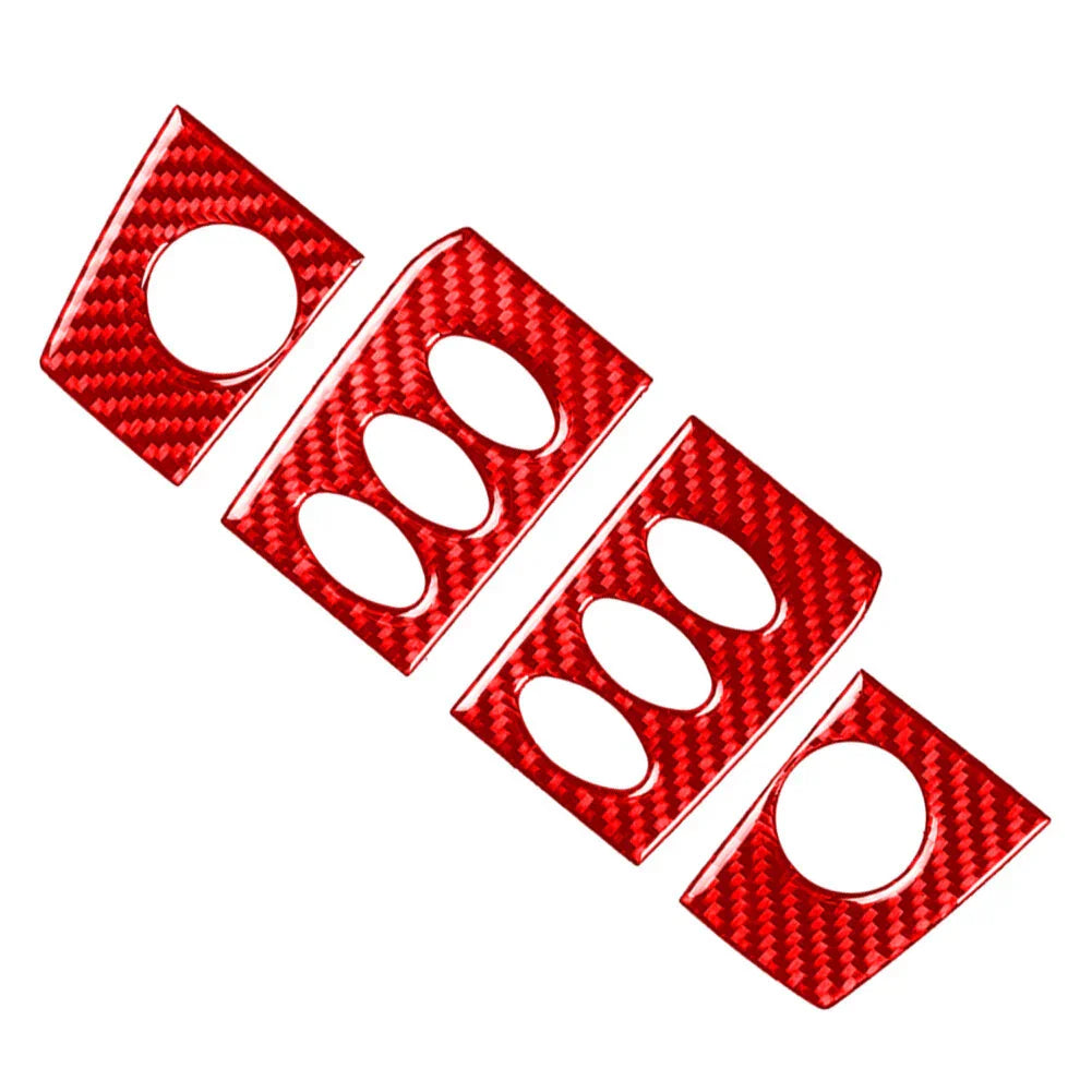 4 x Radio Control Switch Panel Cover Trim for Porsche Boxster (1998-2004)