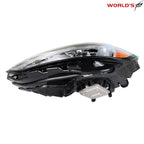 Full LED Driver Left Headlight for Ford Edge (2019–2021) Black Housing