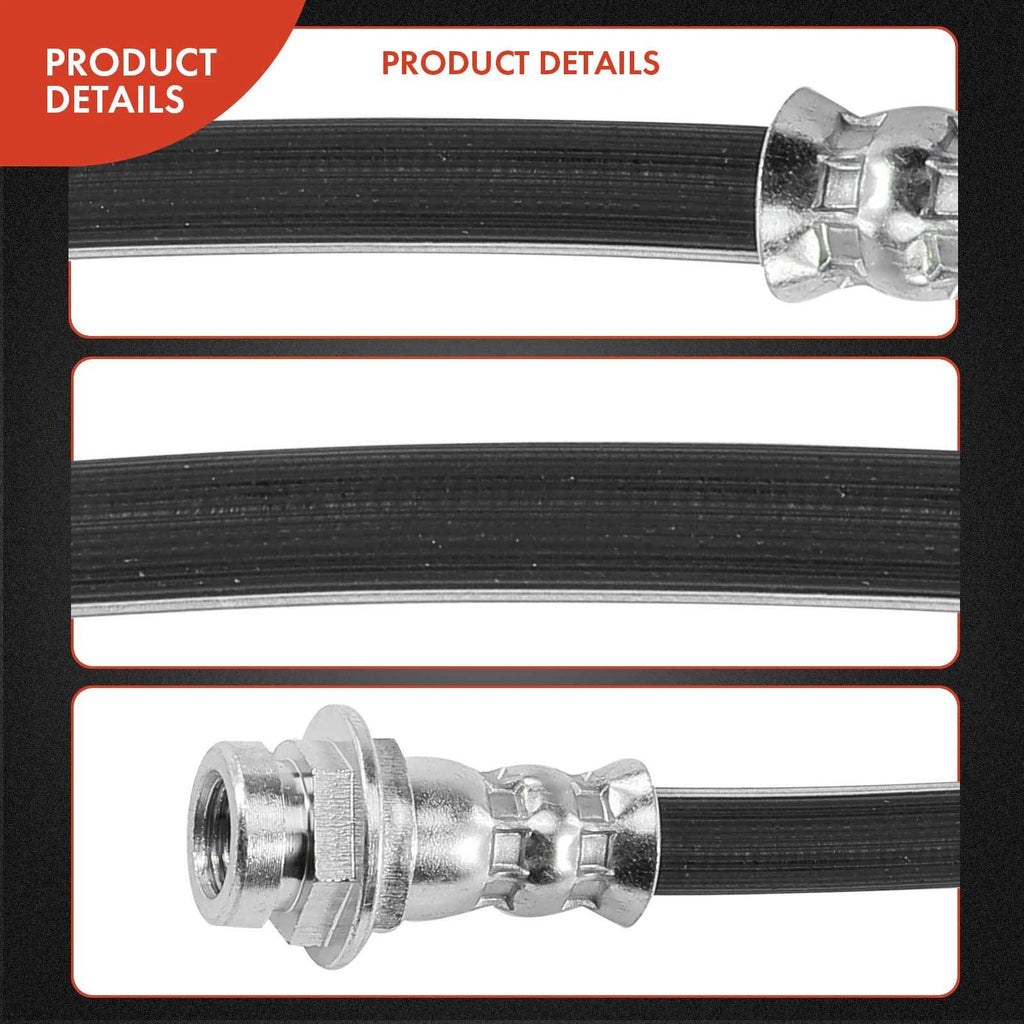 Rear Left Outer Brake Hydraulic Hose for Chevrolet Colorado GMC Canyon (2004–2012)