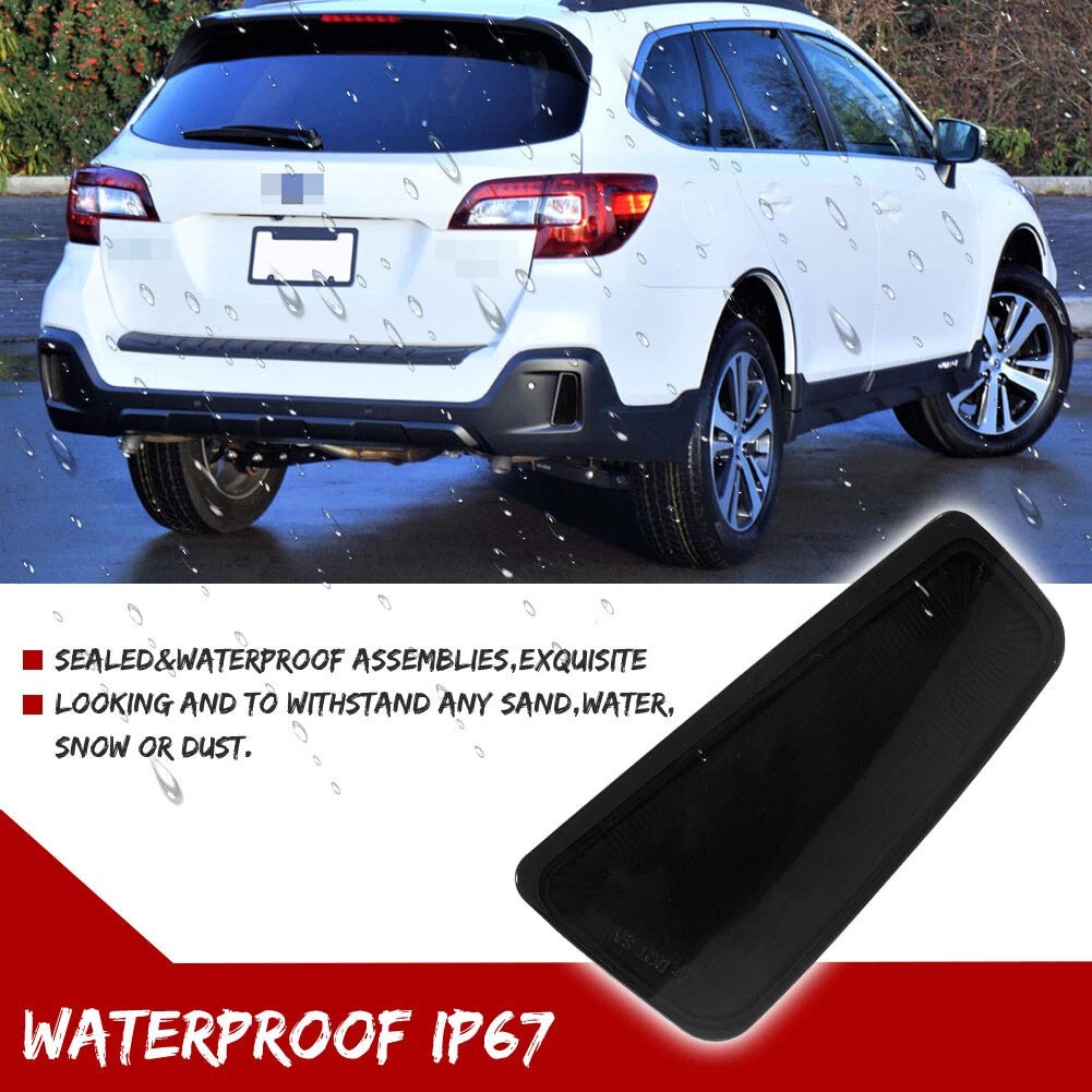2X Smoke Lens Rear Bumper Reflector Lights for Subaru Outback (2015–2020)
