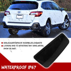 2X Smoke Lens Rear Bumper Reflector Lights for Subaru Outback (2015–2020)