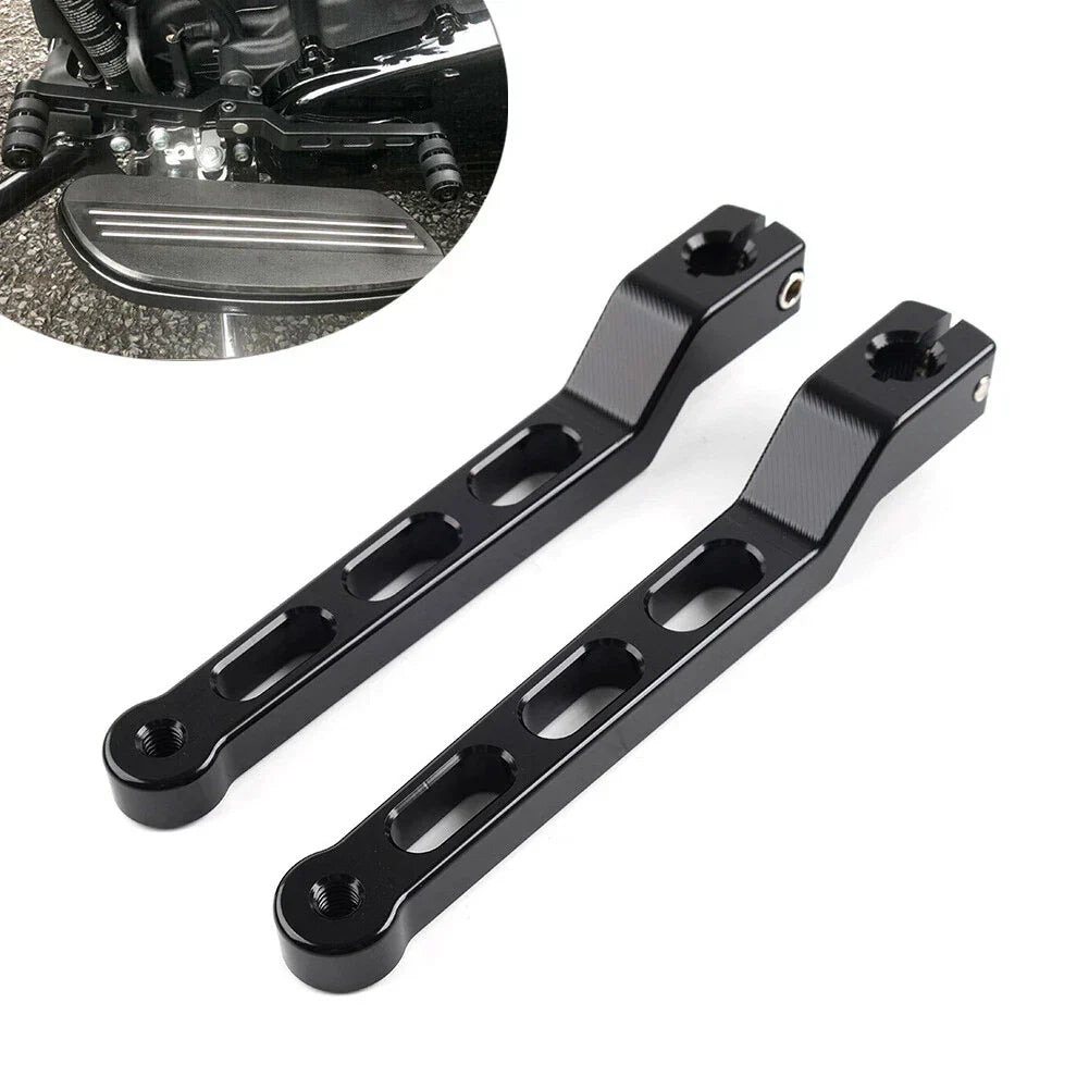 Billet Heel Toe Shifter Lever Black for Harley Tour Electra Street Glide (2008-2023)