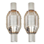 2.25" Inlet/Outlet 13" Length Universal High-Flow Catalytic Converter