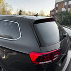 Gloss Black Rear Window Side Spoiler Trim for Passat B8 B8.5 (2015–2023)