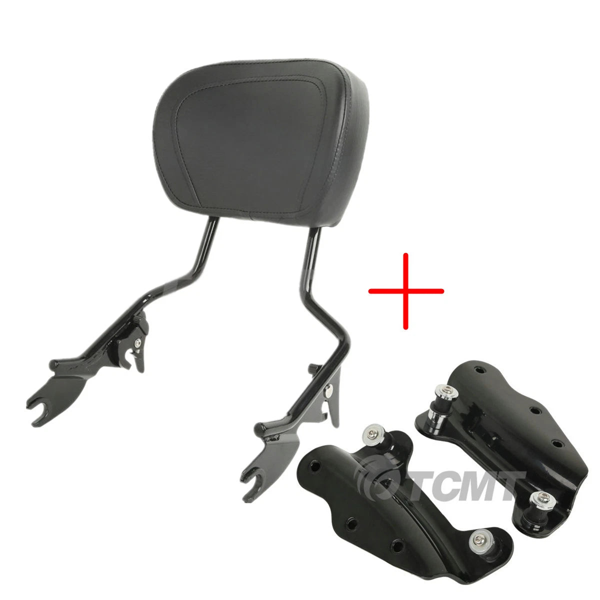 Sissy Bar Backrest 4 Point Docking Hardware for Harley Road King (2009–2013)