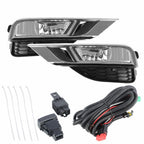 Bumper Fog Light Set for Honda CR-V (2015–2016) with Wiring and Halogen Bulbs