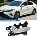 Front Passenger Side Interior Door Handle for Kia K3 (2014–2017) Black Chrome