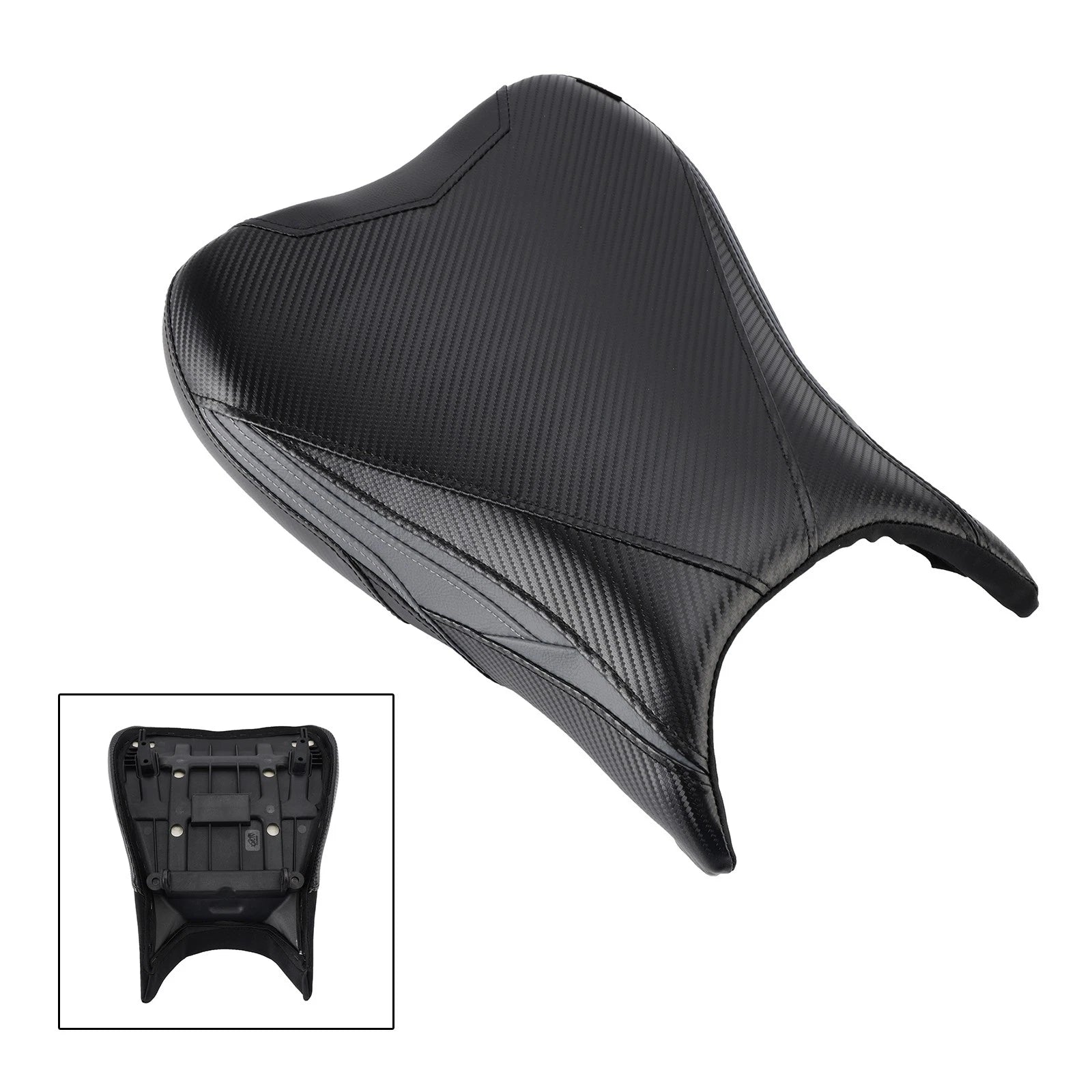 Front Driver Seat Pillion Saddle Gray for Suzuki GSX1300R (2022–2024)