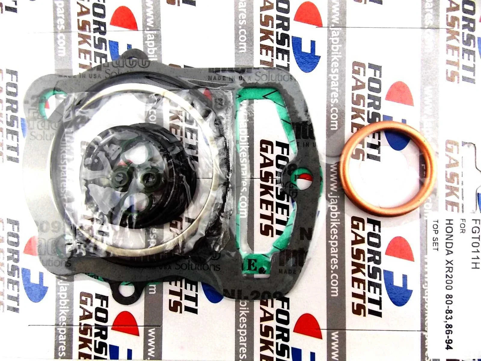 Top End Engine Gasket Set for Honda TR200 (1986-1987)