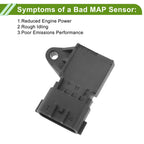 MAP Sensor for Dodge Ram (2007) - Part No. 2897333