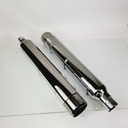 Mufflers for Harley Davidson CVO Touring (2017–2024) Scorched Chrome w/ Tips