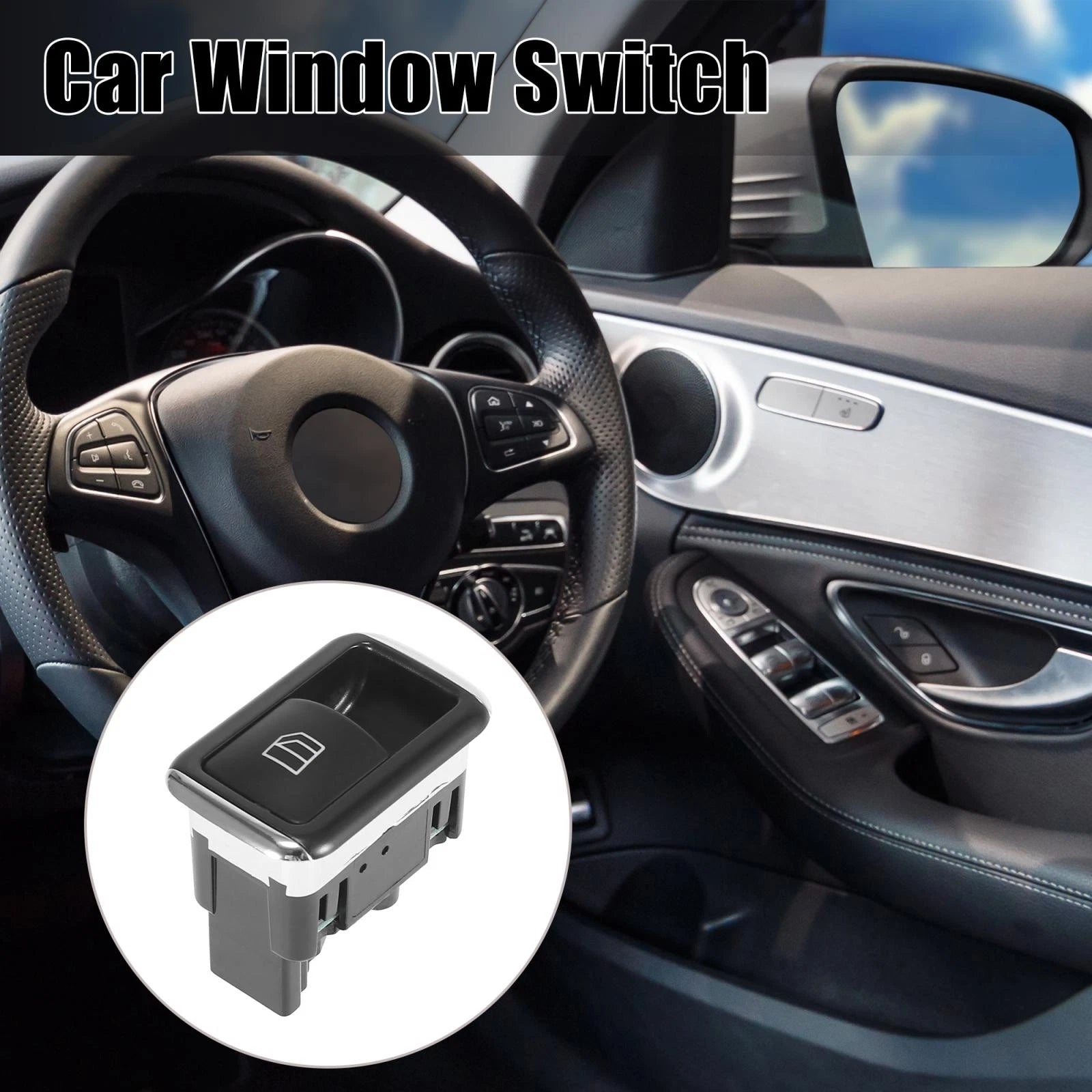 Power Window Lift Switch A2049058102 for Mercedes-Benz C250 C350 (2012–2015)
