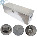 Rectangular Aluminum Tool Box for Flatbed Trailer (49" x 15" x 15")