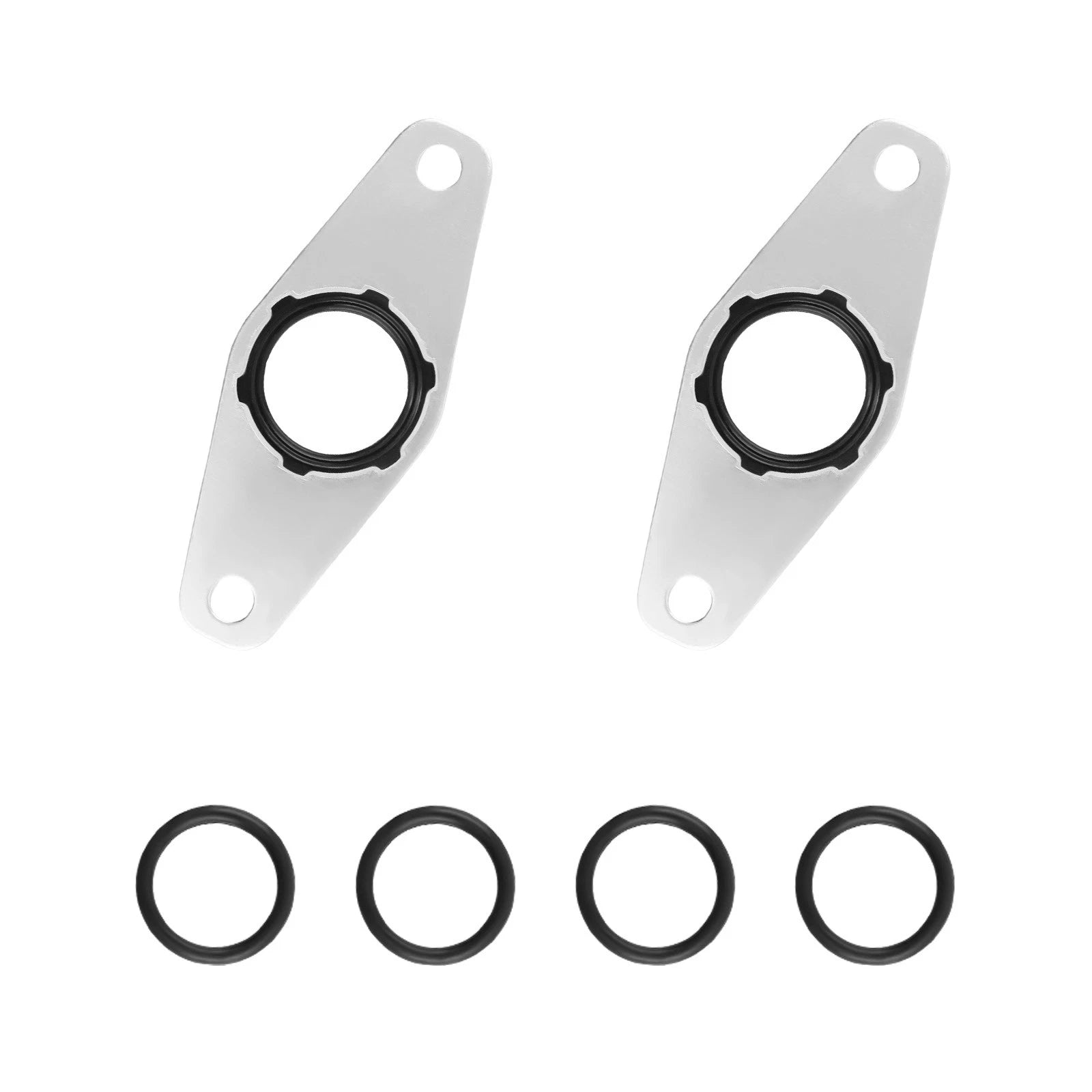 Oil Cooler Set for Cummins N14 (1991–1999) 3413091 3069677 3078407 3412857 11-1/4”