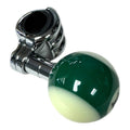Steering Wheel Spinner Knob for 14 Pool Ball Green Stripe (Universal)