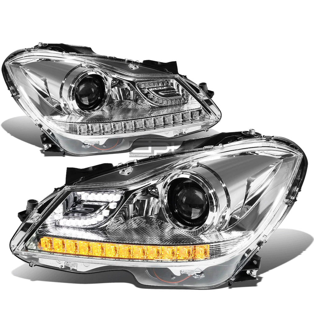 LED Projector Headlight Lamp for Mercedes-Benz W204 C-Class (2012–2015)