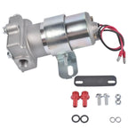 Electric Fuel Pump for Universal Vehicles (97 GPH, 7 PSI, Red Chrome)