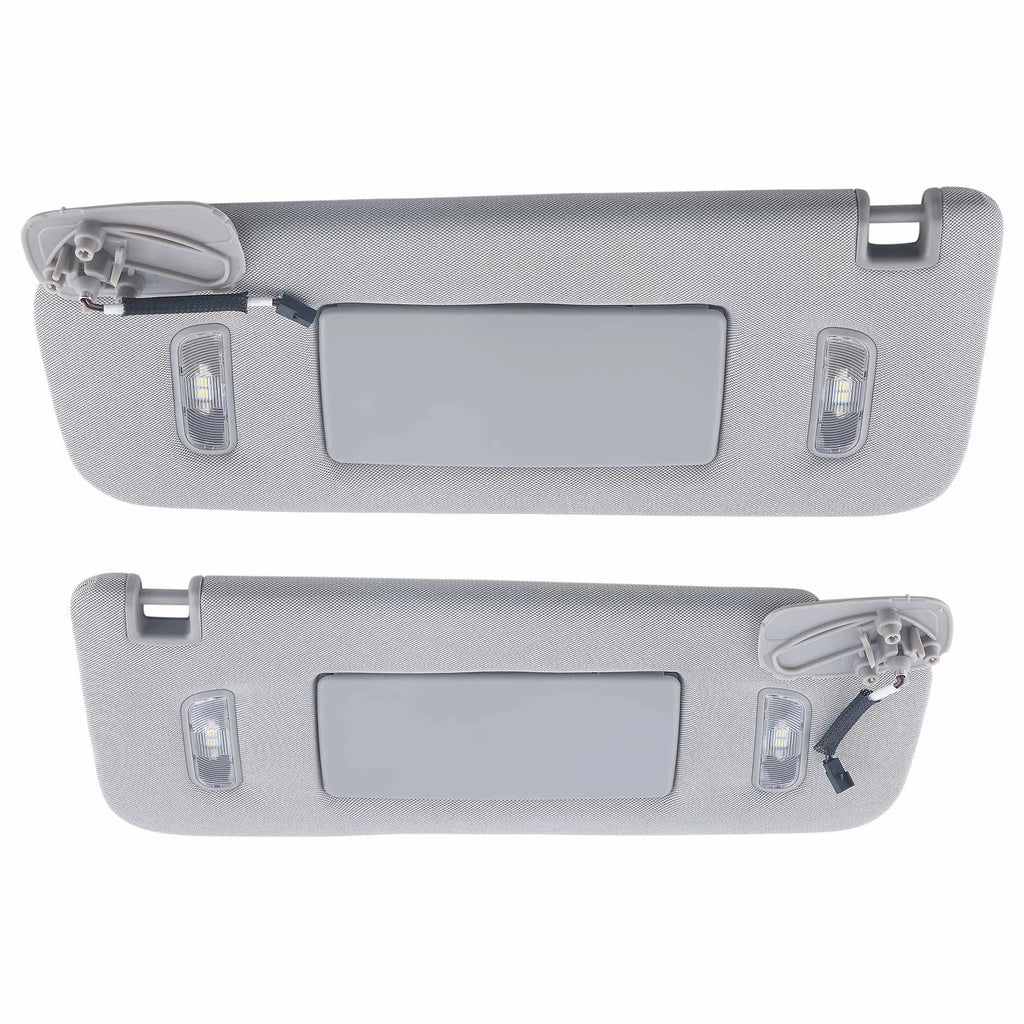 Sun Visor for Chevrolet Silverado 2015-2019 Gray Left Right 23459655 23198866