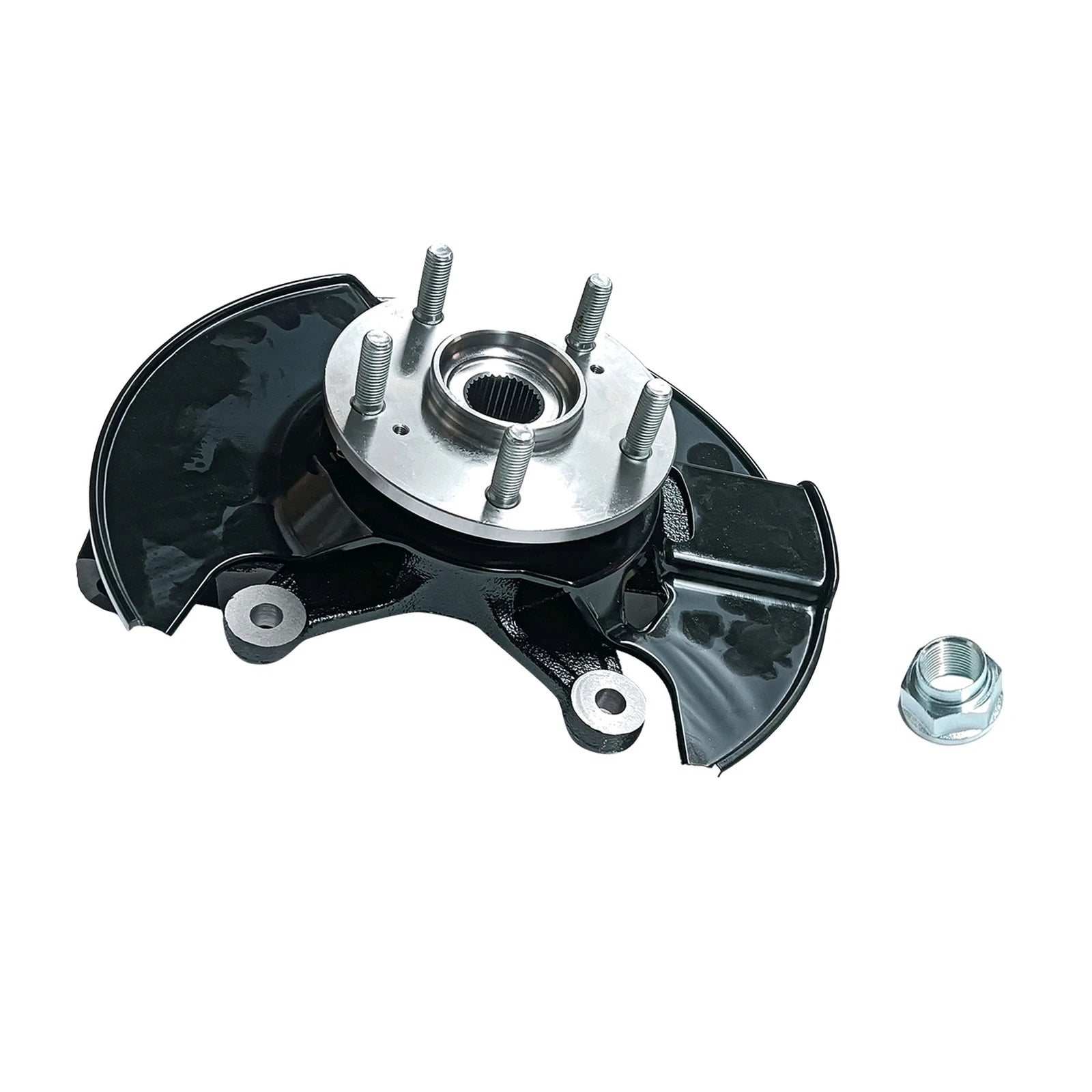 Front Left Steering Knuckle & Wheel Hub Bearing Assembly for Honda Pilot (2005–2008)