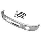 Steel Chrome Front Bumper for Ford F-150 (2006–2008) with Fog Light Holes