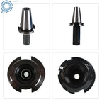 Set of 2 Collet Chucks for CAT50 (6" Gage Length)