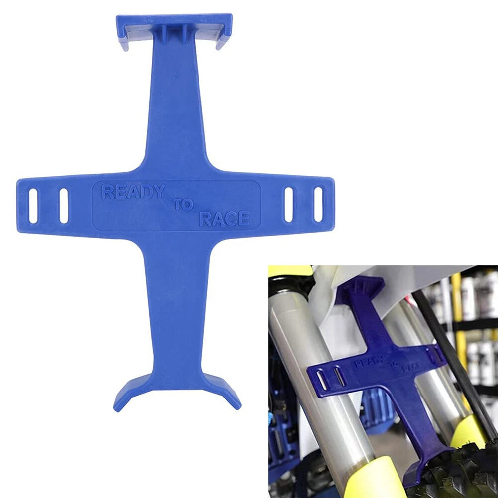 1 Pc Blue Fork Guard Suspension Support Brace for Dirt Bike Motorcycle