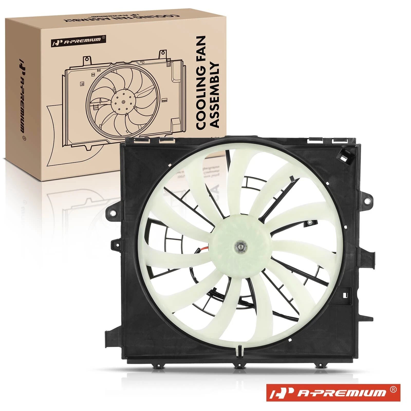 Cooling Fan Assembly with Shroud for Chevrolet Camaro (2021–2022)