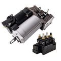 Air Suspension Compressor + Valve Block for Mercedes W164 GL ML Class (2007–2012)