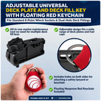 Adjustable Deck Plate & Fill Key for Universal Applications