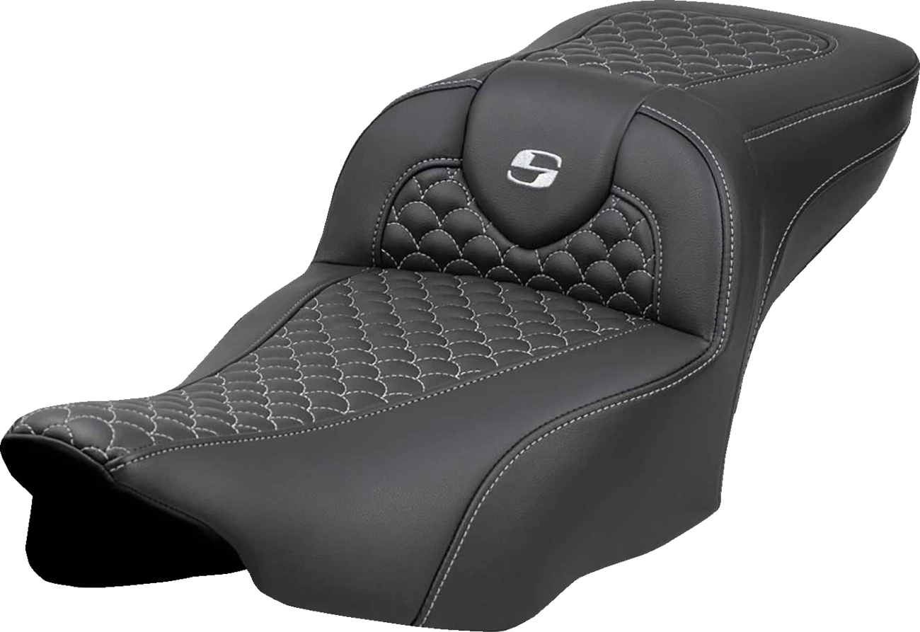 SADDLEMEN Roadsofa Extended Reach Seat for Harley Davidson