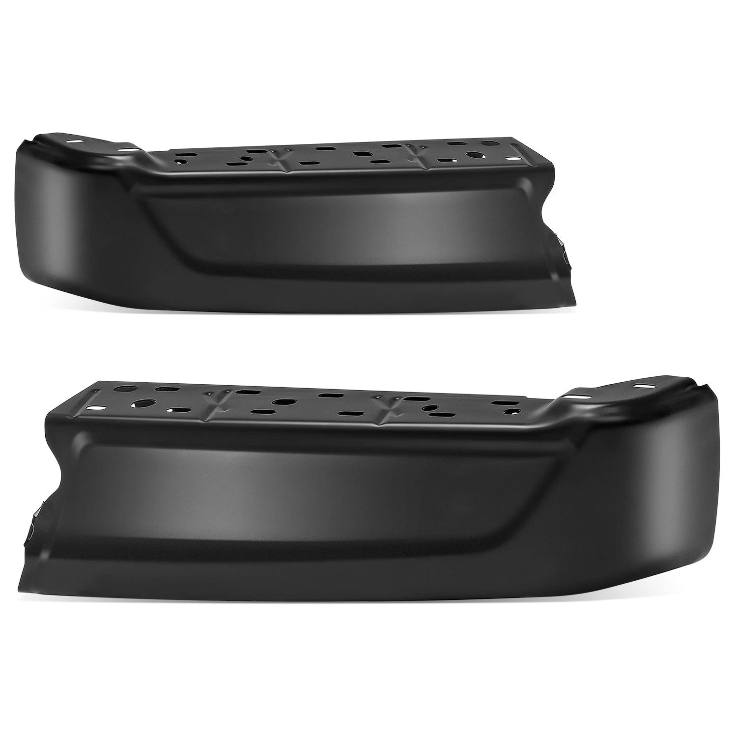 Bumper End Cap for Ford F-150 (2021–2024) Black, Factory Style, w/o Sensor Hole