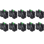 10 Pack Momentary Push Button Contact Blocks for Electrical Applications