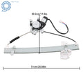 Front Left Power Window Regulator w/Motor for Mitsubishi Mirage (1997–2001)