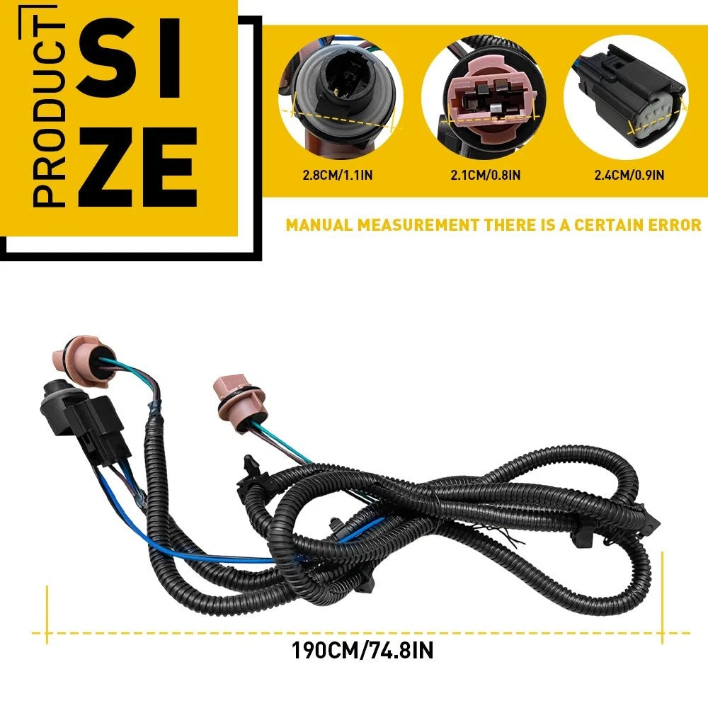 Tail Light Wiring Harness for GMC Sierra (2016–2019)