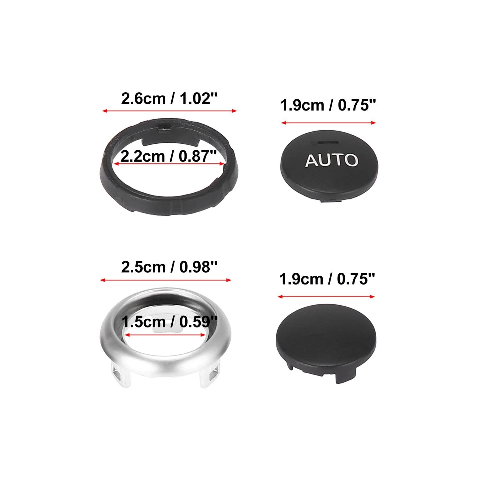 AC Knob Climate Control Switch Repair Kit for BMW 5 6 7 Series X5 X6 