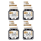 Set of 4 Carburetor Rebuild Kits for Yamaha Maxim XJ650 XJ700 XJ750 (1980–1986)
