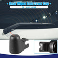 Rear Windshield Wiper Arm Nut Cover Cap for BMW 1 Series Black