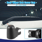 Rear Windshield Wiper Arm Nut Cover Cap for BMW 1 Series Black