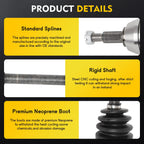Front Driver CV Axle for Nissan Murano 3.5L V6 (2009–2014)